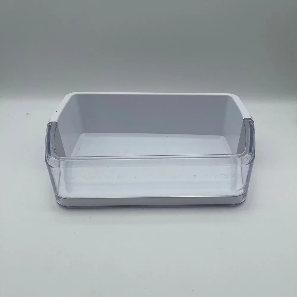 Samsung RFG298AARS Refrigerator Door Bin Shelf Replacement Clear White Plastic
